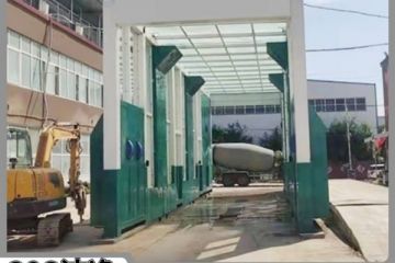 商用龍門式半掛車洗車機(jī)-全覆蓋無(wú)死角清洗[隆茂鑫晟]